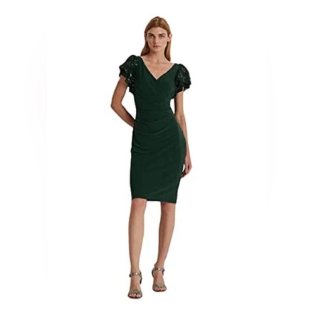 NWT Ralph Lauren Green Dress